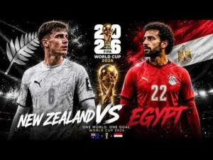 FIFA World Cup 2026 Egypt vs Newzealand