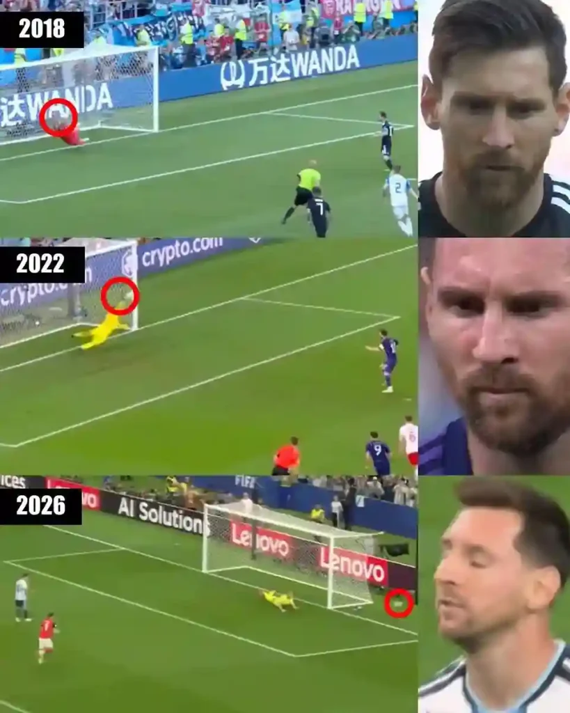Lionel Messi Missed Penalty