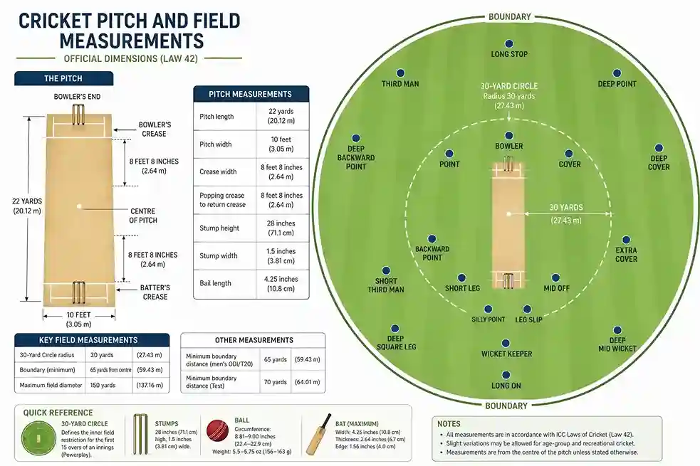 Pitch and field measurements